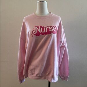 Pink Nurse Sweatshirt
